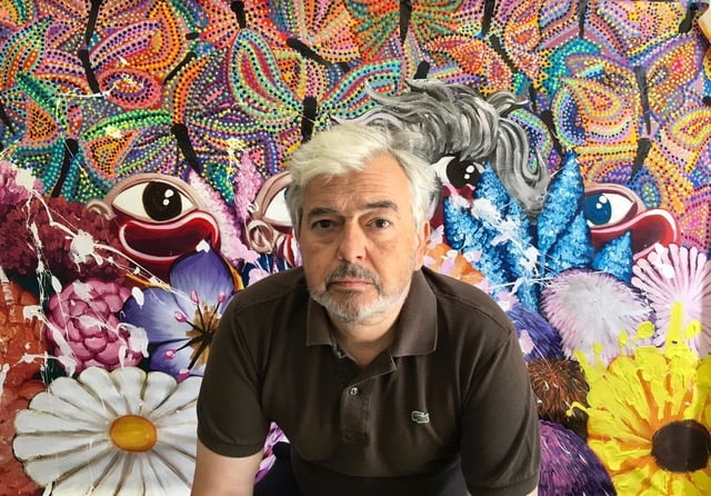 Hervé Di Rosa — Crédit photo: Victoire Di RosaHervé Di Rosa, 40 ans d’exposition,un musée et d’innombrablesinspirations…